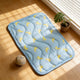 Ice silk mat - banana blue
