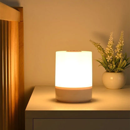 Dimmable LED Bedside Night Light – Touch Table Lamp