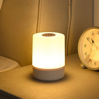Dimmable LED Bedside Night Light – Touch Table Lamp