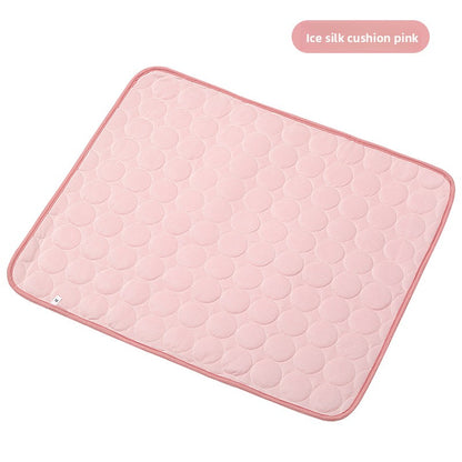 Pet Cooling Mat Ice Silk Pad