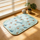 Ice silk mat avocado green